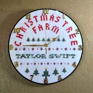 Christmas Tree Farm Wall Clock
